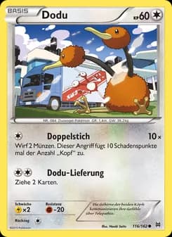 Dodu card in German