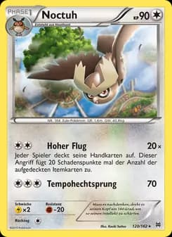 Noctuh card in German