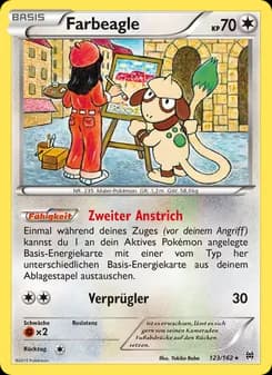 Farbeagle card in German