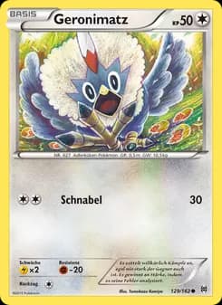 Geronimatz card in German