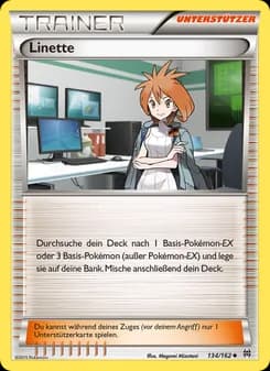 Linette card in German