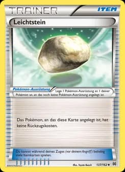 Leichtstein card in German