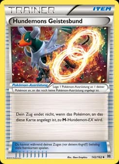 Hundemons Geistesbund card in German
