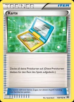 Karte card in German