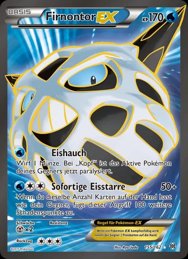 Firnontor EX card in German