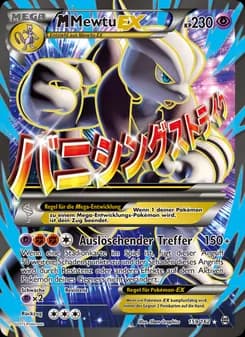 M-Mewtu EX card in German