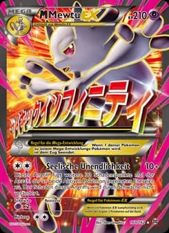 M-Mewtu EX card in German