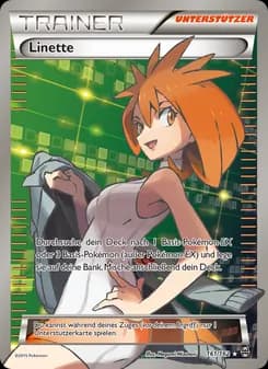 Linette card in German