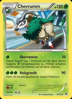 Chevrumm card in German