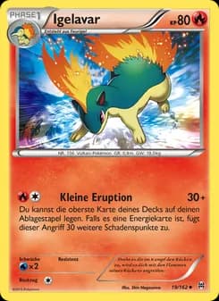 Igelavar card in German