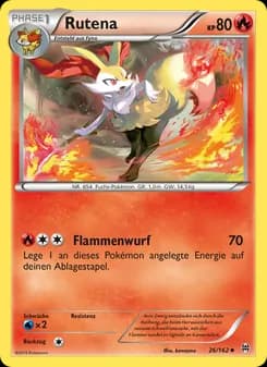 Rutena card in German