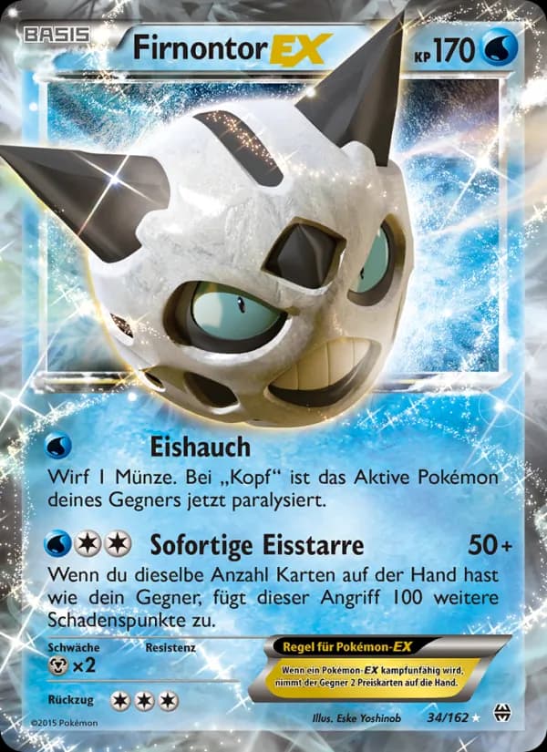 Firnontor EX card in German