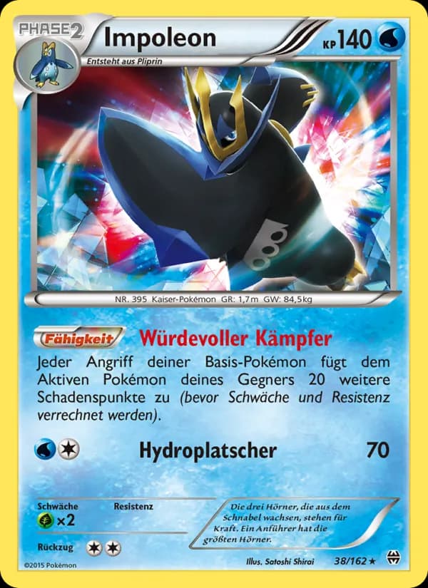 Impoleon card in German
