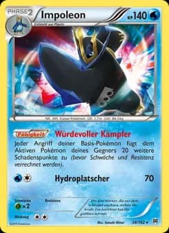 Impoleon card in German