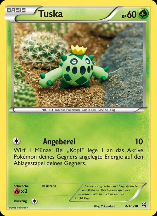 Tuska card in German