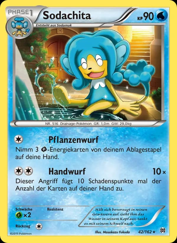 Sodachita card in German