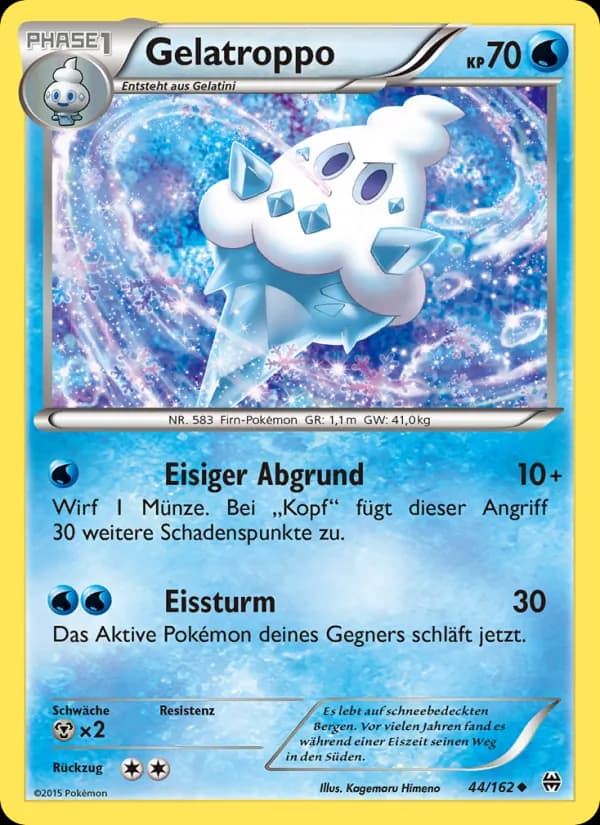 Gelatroppo card in German