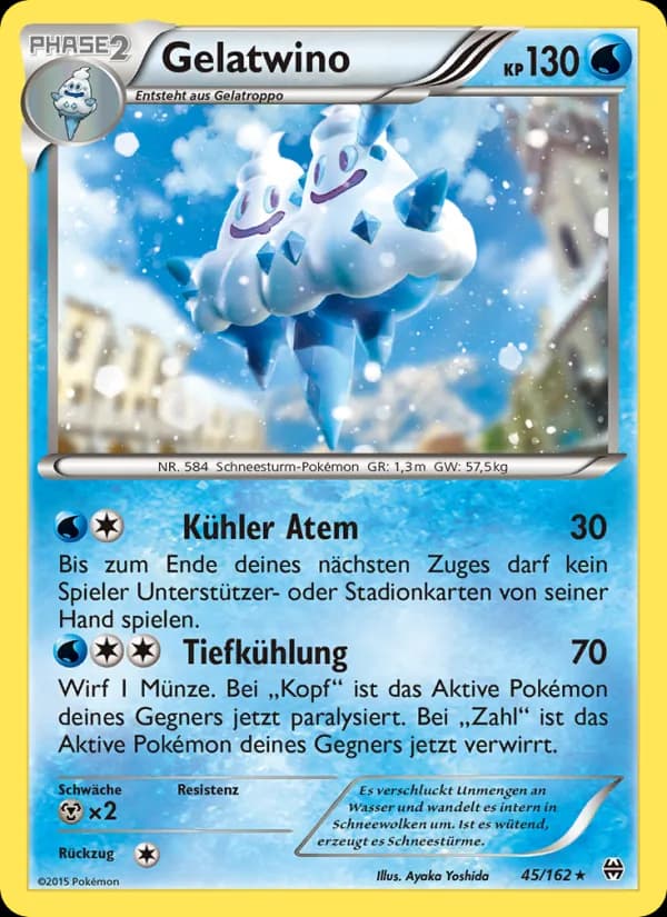 Gelatwino card in German