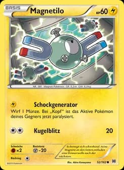 Magnetilo card in German