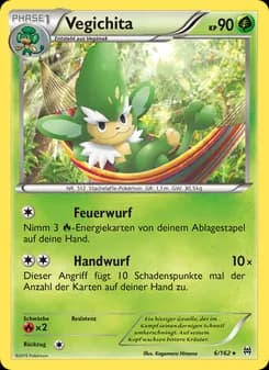 Vegichita card in German