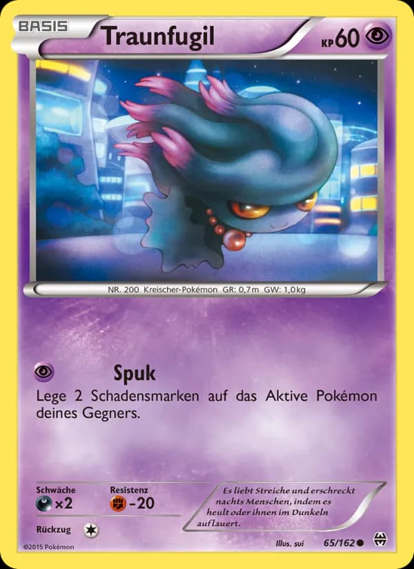 Traunfugil card in German