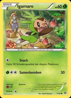 Igamaro card in German