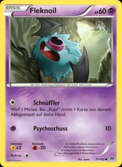 Fleknoil card in German