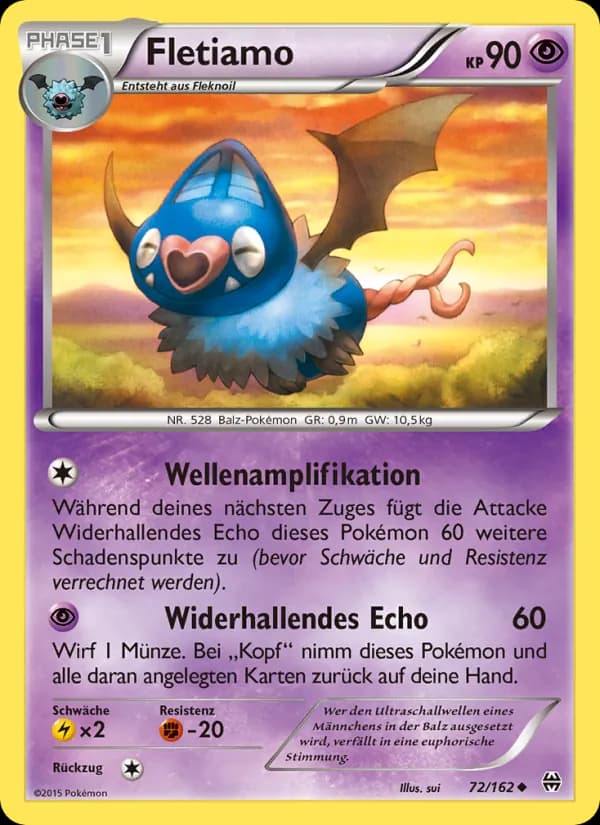 Fletiamo card in German