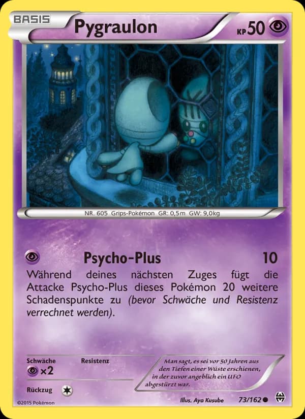 Pygraulon card in German