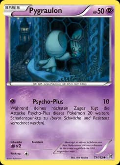 Pygraulon card in German