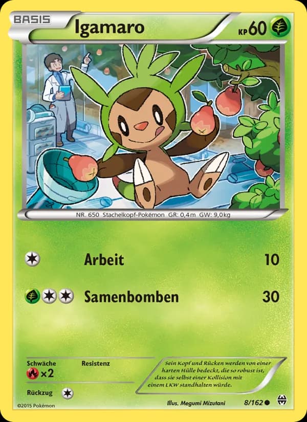 Igamaro card in German
