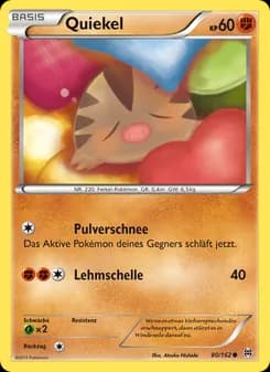 Quiekel card in German