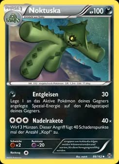 Noktuska card in German