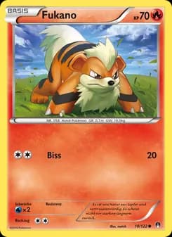 Fukano card in German
