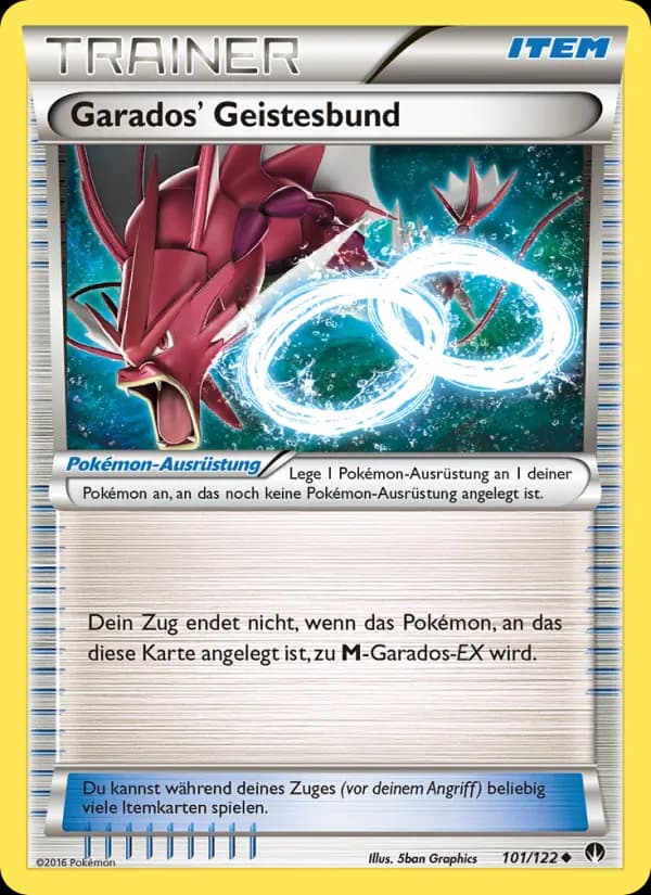 Garados' Geistesbund card in German