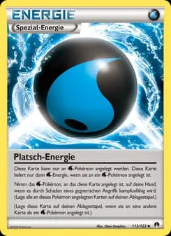 Platsch-Energie card in German