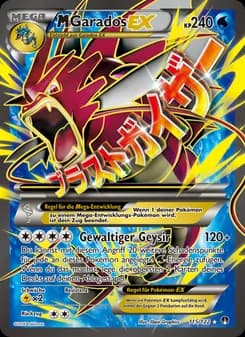 M-Garados EX card in German