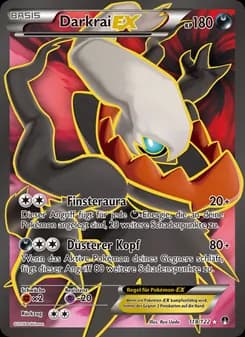 Darkrai EX card in German