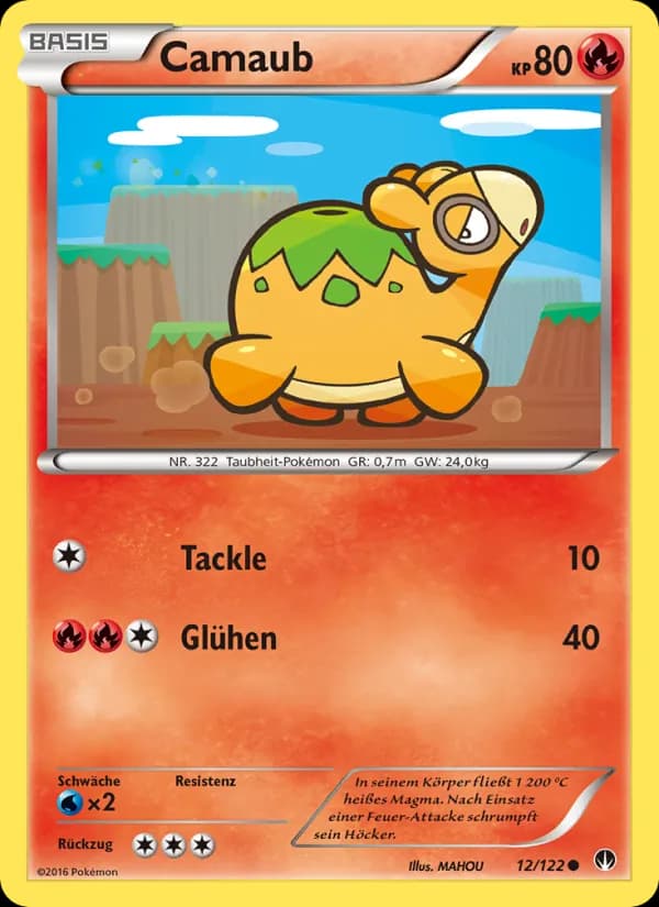 Camaub card in German