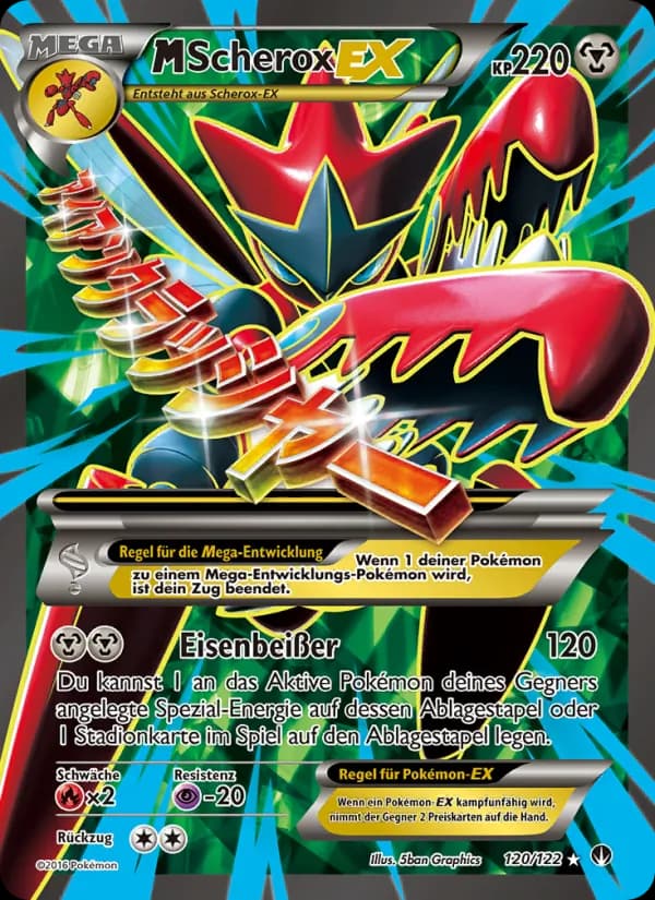M-Scherox EX card in German