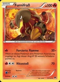 Furnifraß card in German