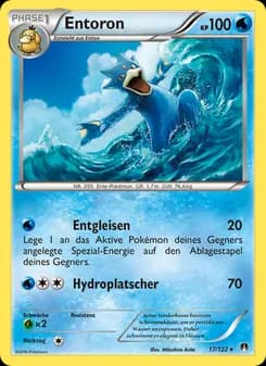 Entoron card in German