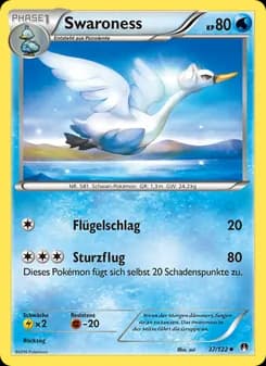 Swaroness card in German