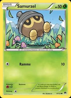 Samurzel card in German