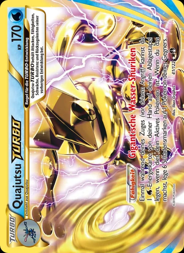 Quajutsu-TURBO card in German