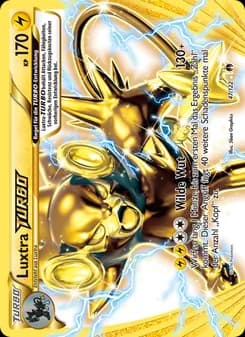 Luxtra-TURBO card in German