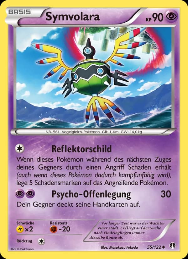Symvolara card in German