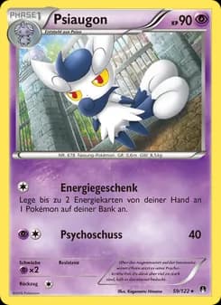 Psiaugon card in German