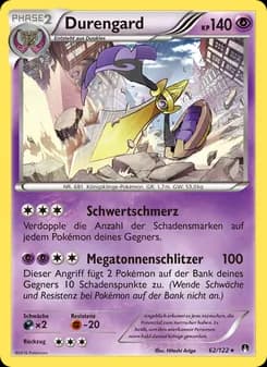 Durengard card in German