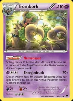 Trombork card in German
